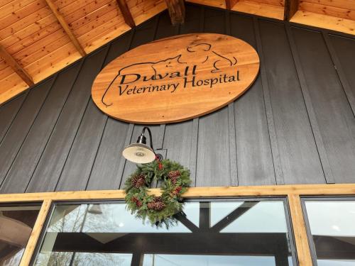 Wooden Routed and Painted