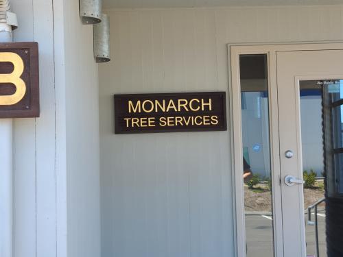 Wooden Routed and Painted