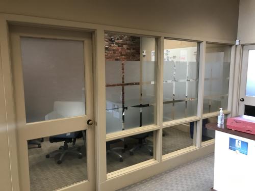 Interior Window Frosting