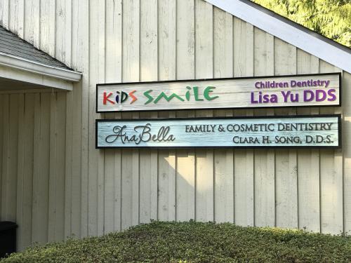 Wooden Routed and Painted