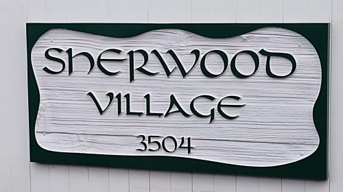 Wooden Routed and Painted